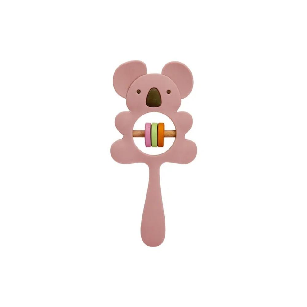 Shop Gail-1PCS Silicone Teether Koala Handbells