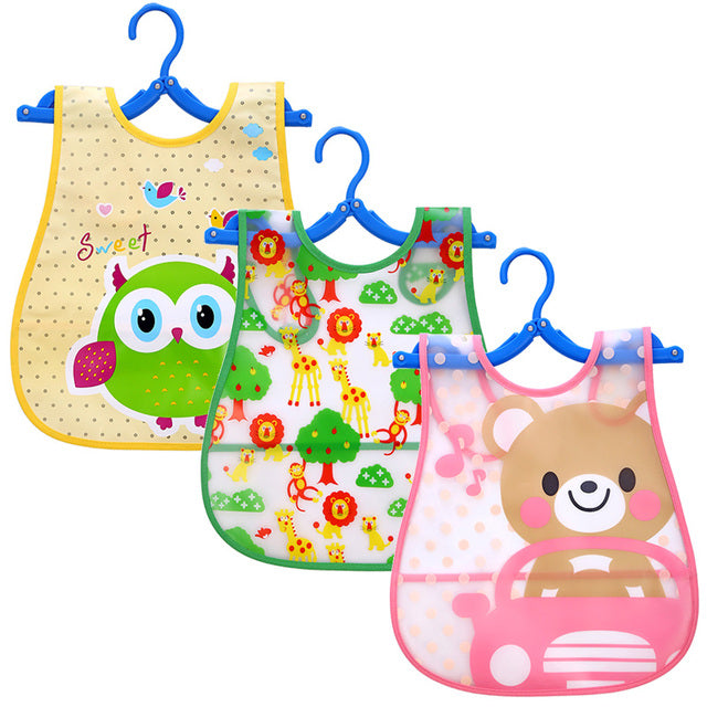 Shop Gail-3-Piece Baby Sleeveless Waterproof Bibs