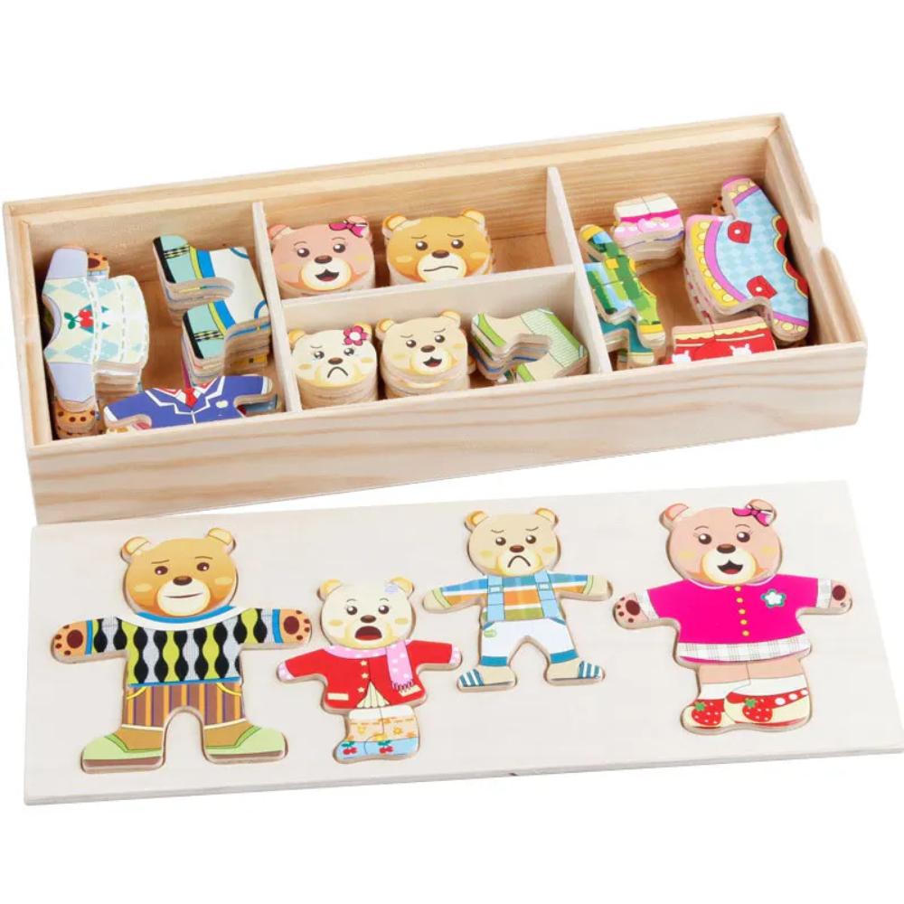 Shop Gail-Animal Wooden Dress Up Toy