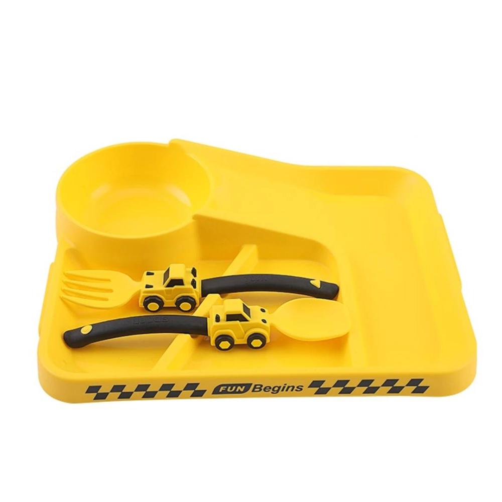 Shop Gail-Baby Car Design Feeding Set-Spoon Fork Racing Tableware