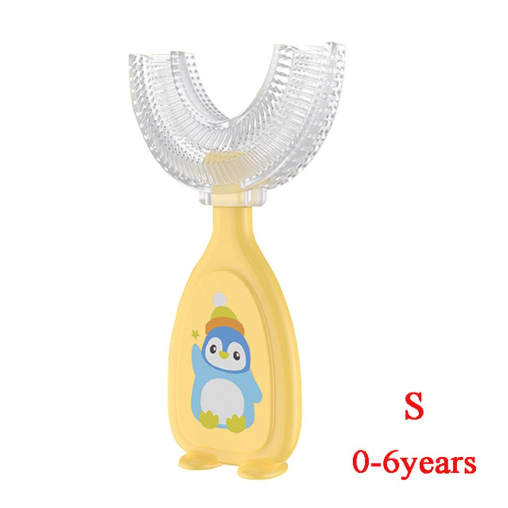 Shop Gail-Baby Cartoon Mouth Brush-U-Shaped Toothbrush