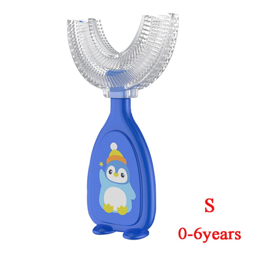 Shop Gail-Baby Cartoon Mouth Brush-U-Shaped Toothbrush