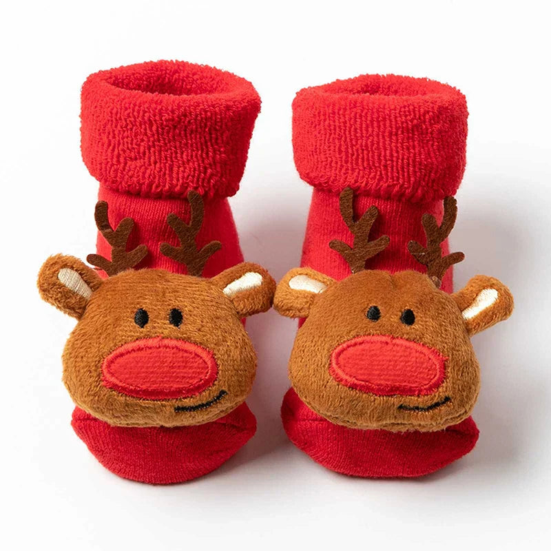 Shop Gail-Baby Christmas Socks for Newborns