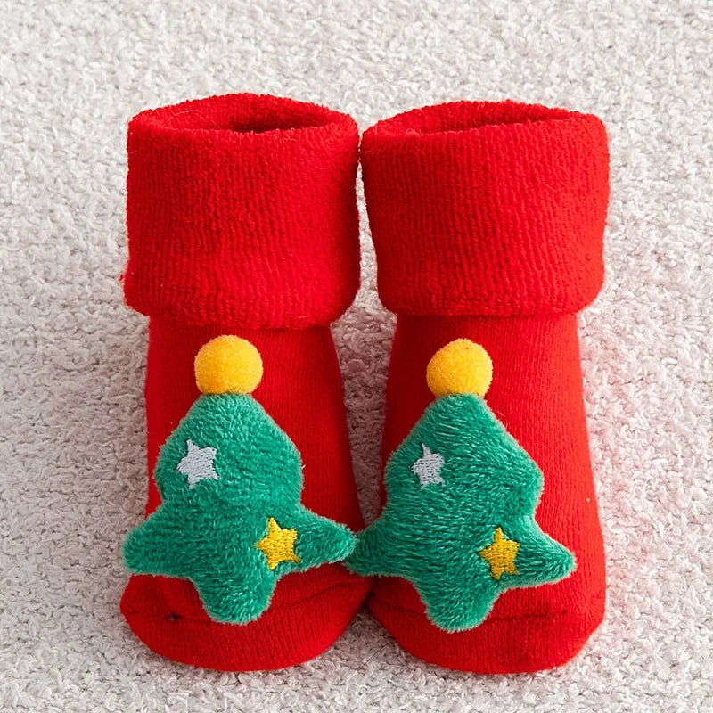 Shop Gail-Baby Christmas Socks for Newborns