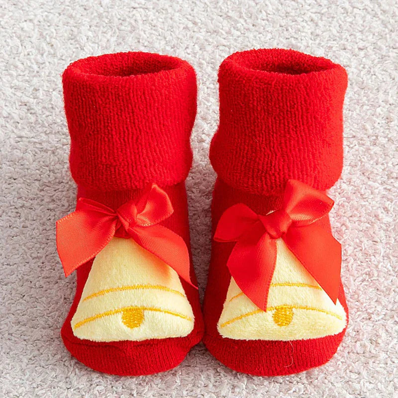 Shop Gail-Baby Christmas Socks for Newborns