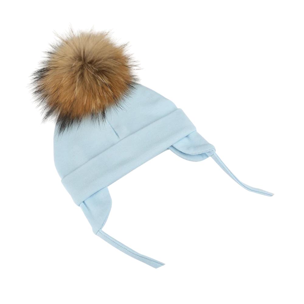 Shop Gail-Baby Cotton Hat with Ear Warmer