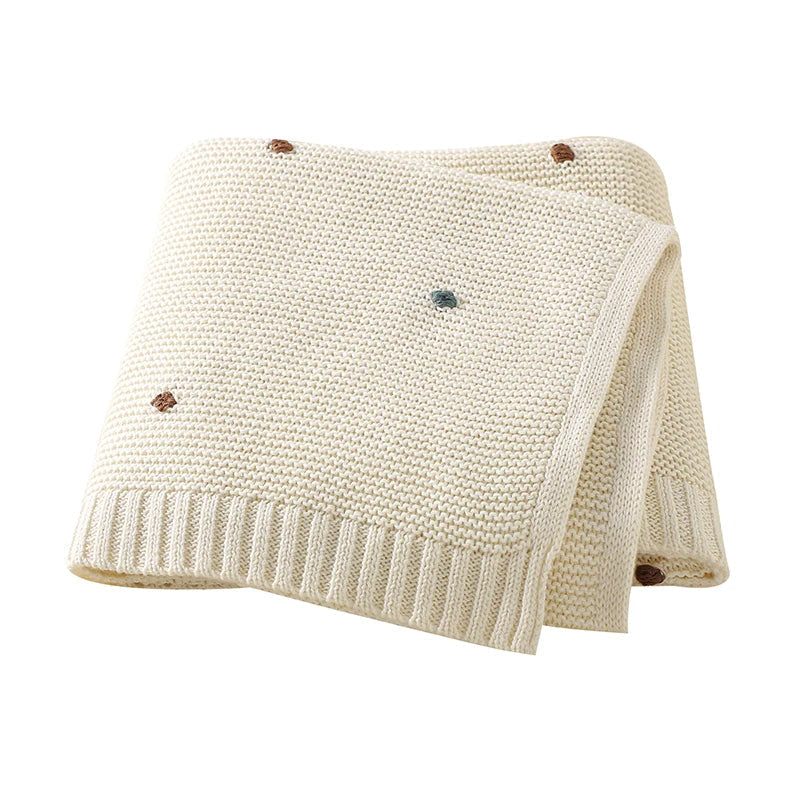 Shop Gail-Baby Cotton Knitted Blanket