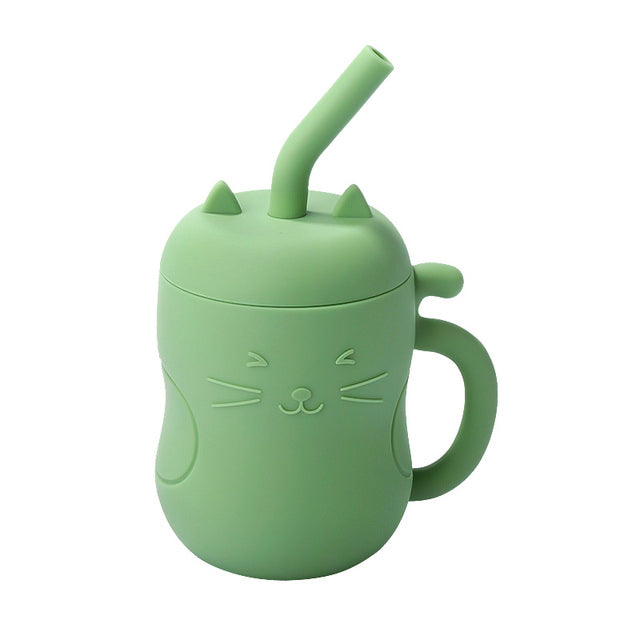 Shop Gail-Baby Leakproof Silicone Straw Cup