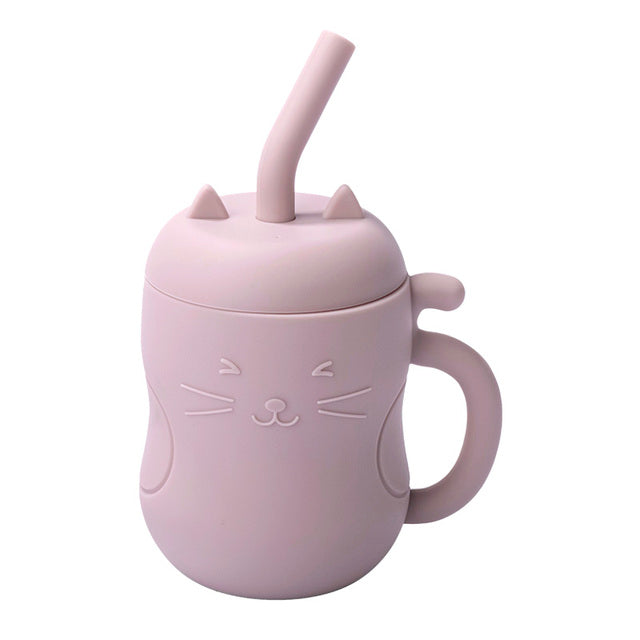 Shop Gail-Baby Leakproof Silicone Straw Cup