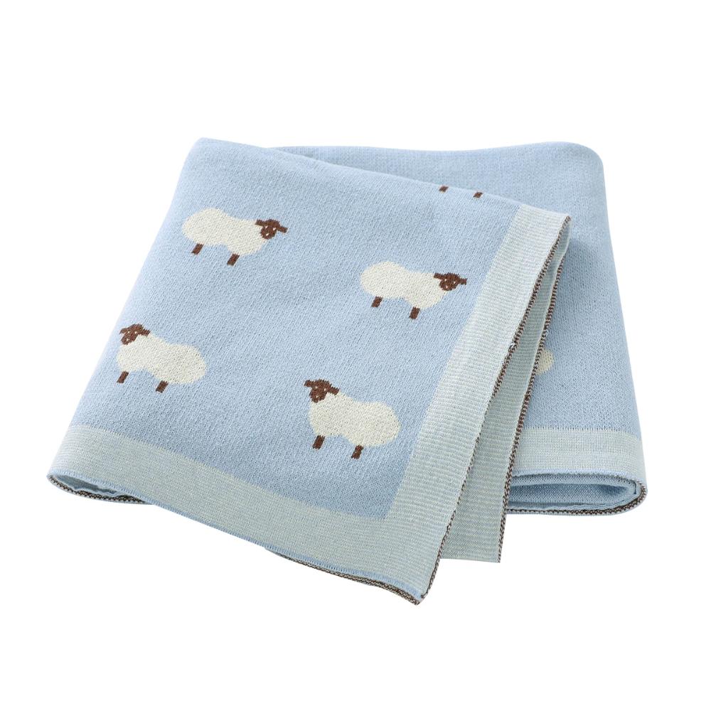 Shop Gail-Baby Swaddle Blanket Cotton Knit