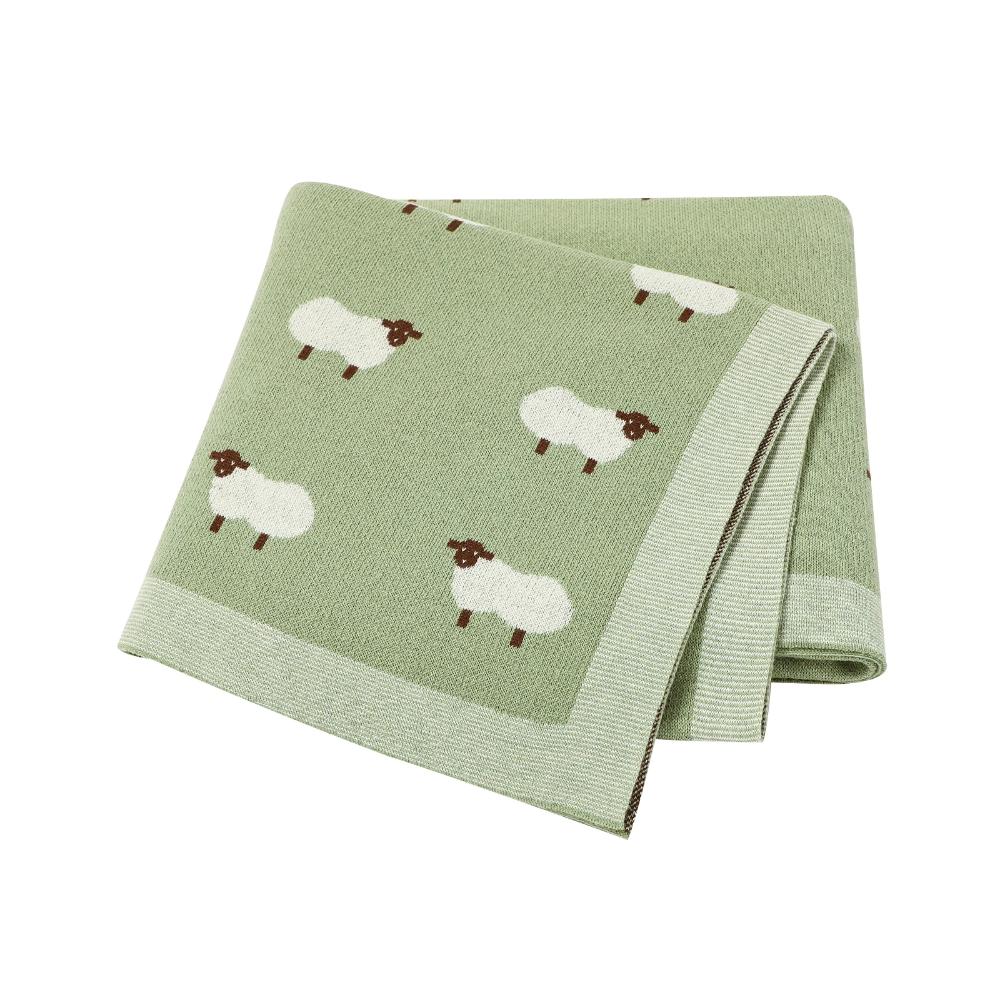 Shop Gail-Baby Swaddle Blanket Cotton Knit