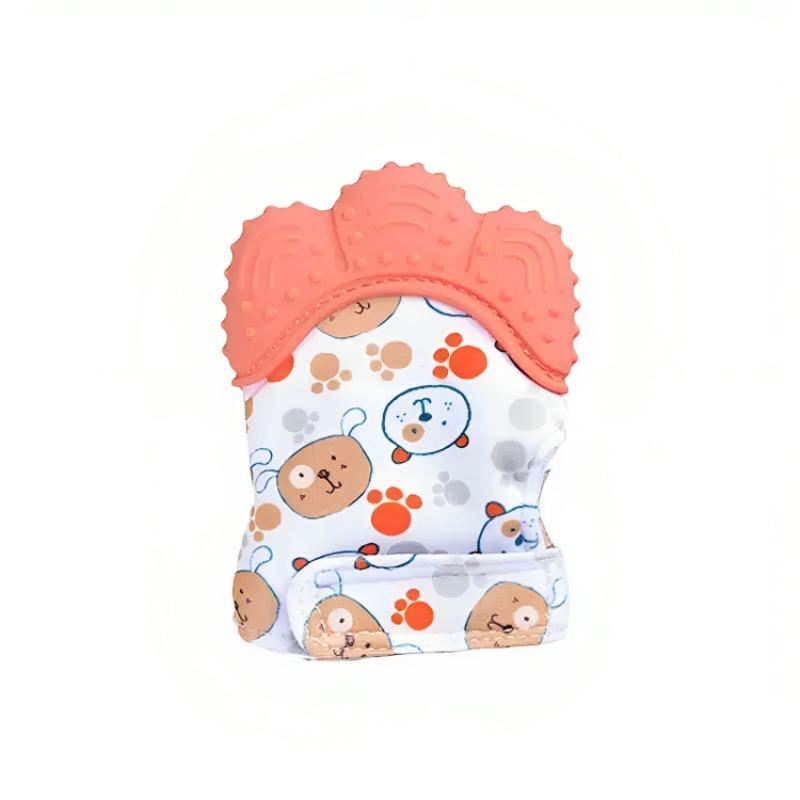 Shop Gail-Baby Teether Cartoon Printed Glove