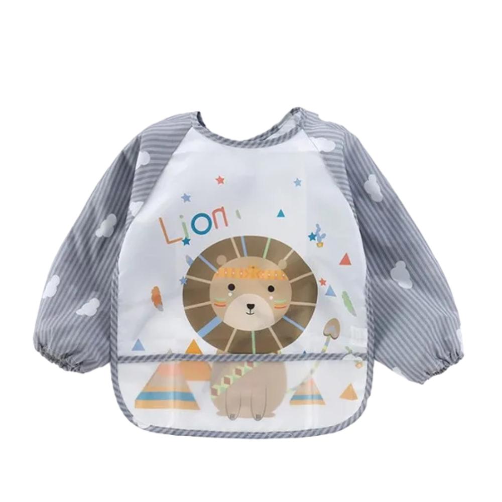 Shop Gail-Baby Waterproof Long Sleeve Feeding Bib 