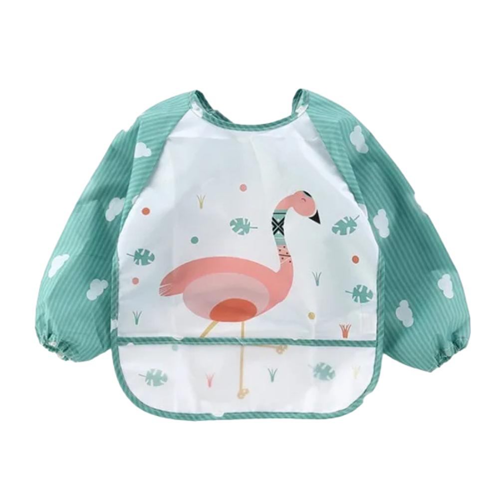 Shop Gail-Baby Waterproof Long Sleeve Feeding Bib 