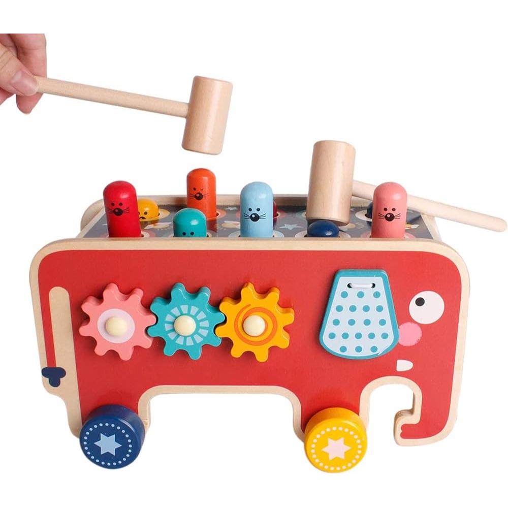 Shop Gail-Baby Whack-A-Mole Montessori Wooden Toy