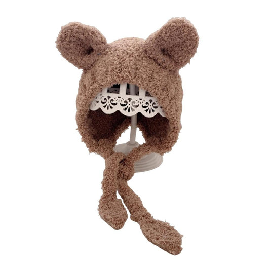 Shop Gail-Cartoon Baby Earflap Hat Bonnet