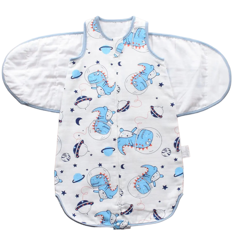 Shop Gail-Cotton Wearable Changing Diaper Swaddle Wrap