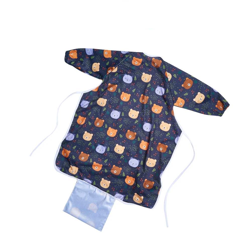 Shop Gail-Coverall Packable Waterproof Baby Feeding Bibs