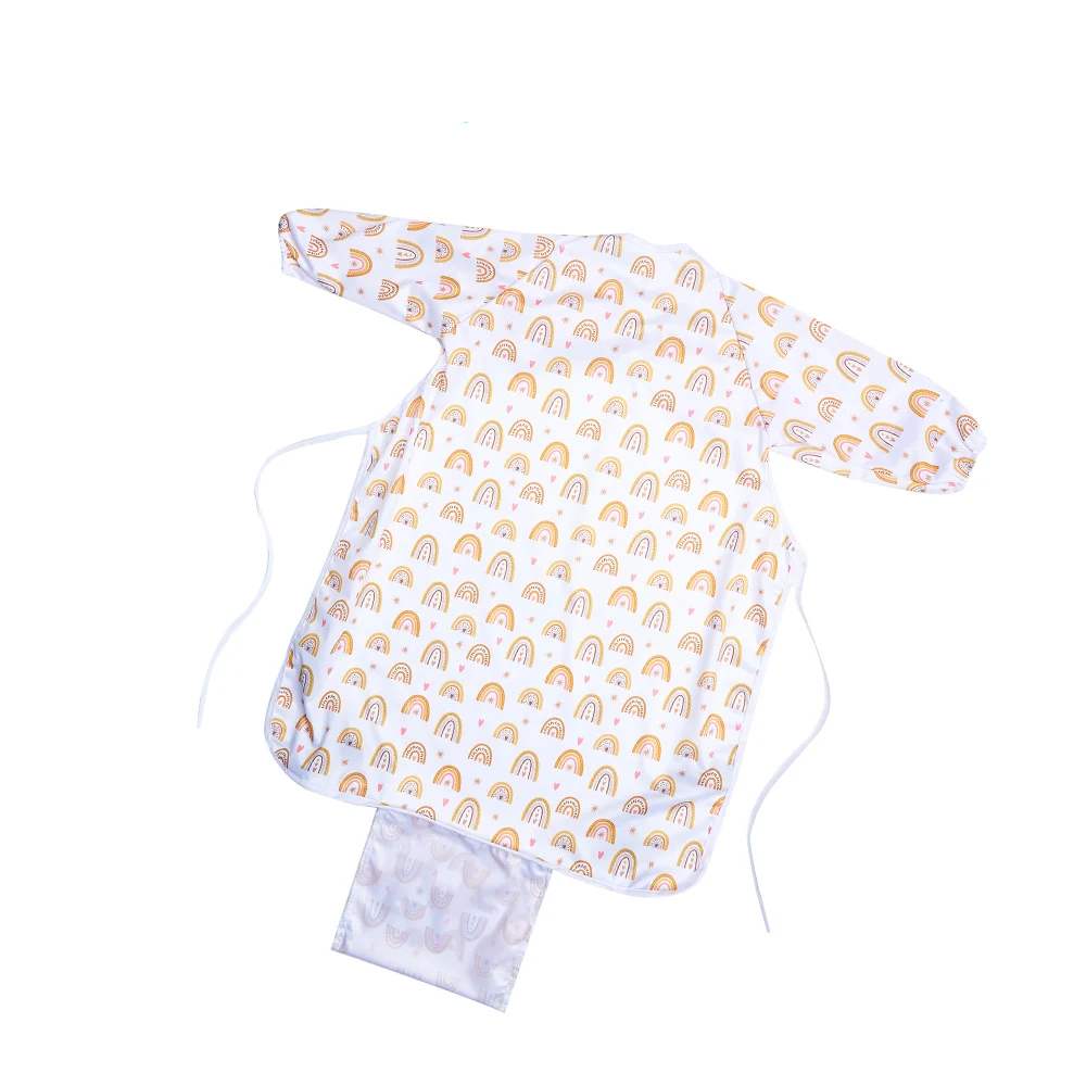 Shop Gail-Coverall Packable Waterproof Baby Feeding Bibs