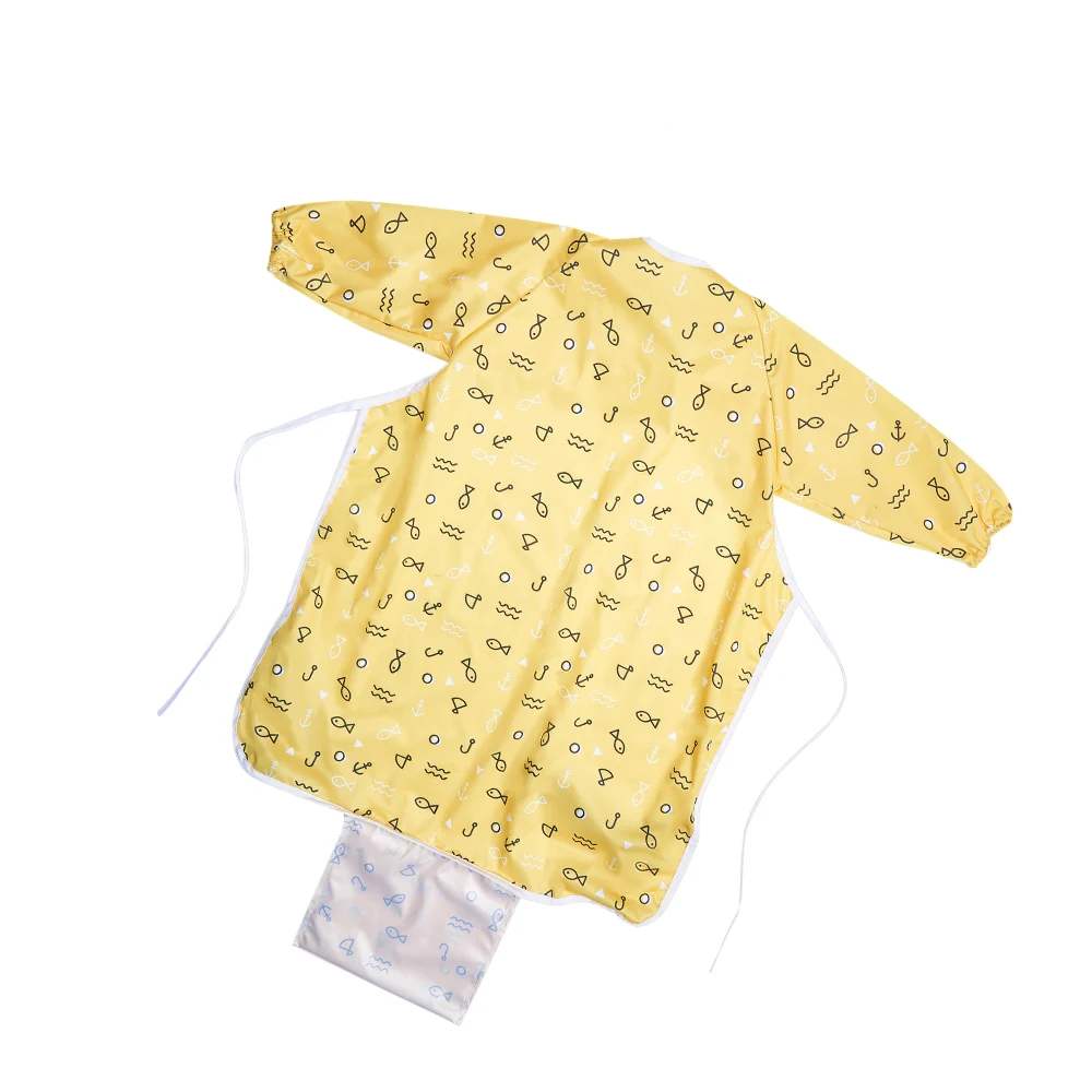 Shop Gail-Coverall Packable Waterproof Baby Feeding Bibs