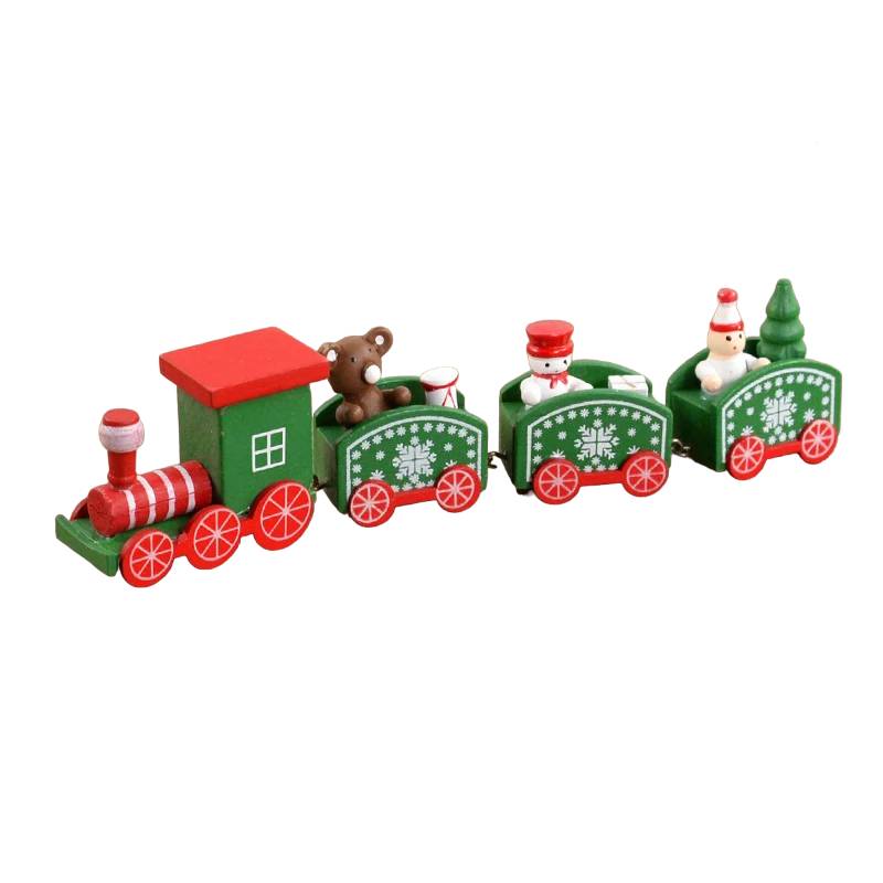 Shop Gail-Festive Christmas Wooden Train Kids Gift