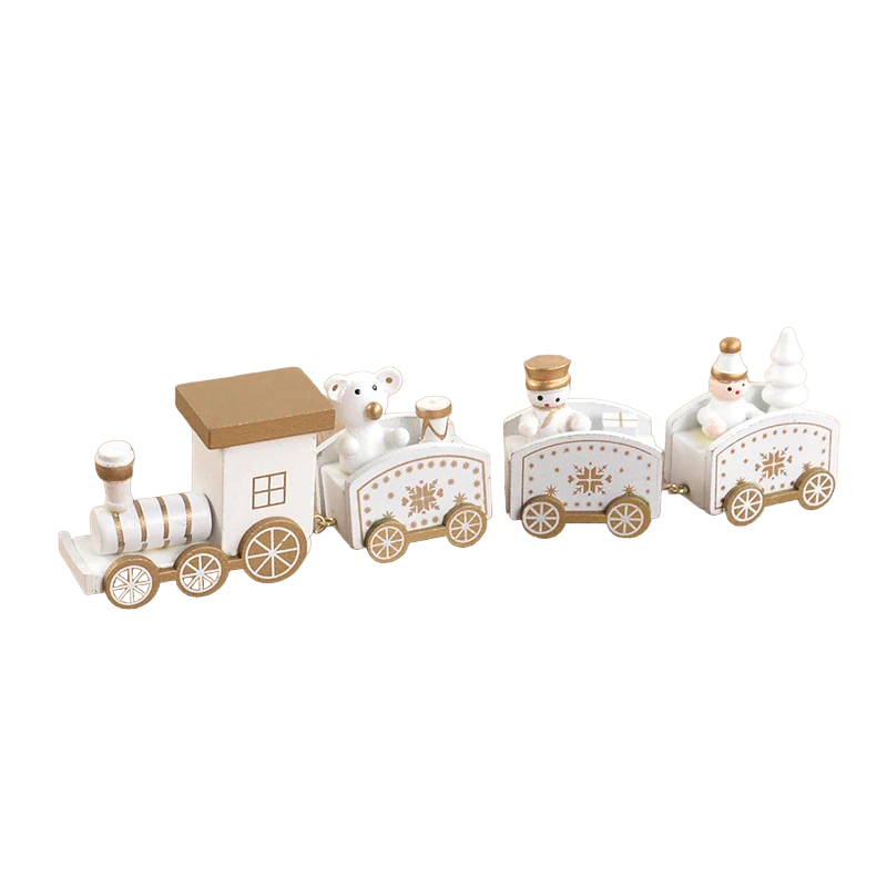 Shop Gail-Festive Christmas Wooden Train Kids Gift