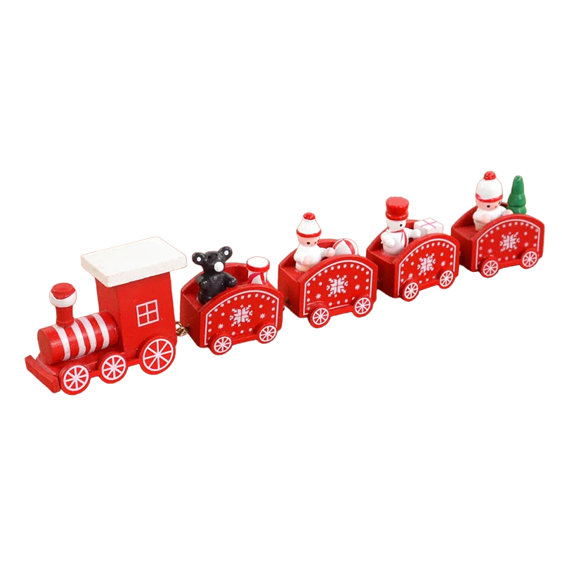 Shop Gail-Festive Christmas Wooden Train Kids Gift