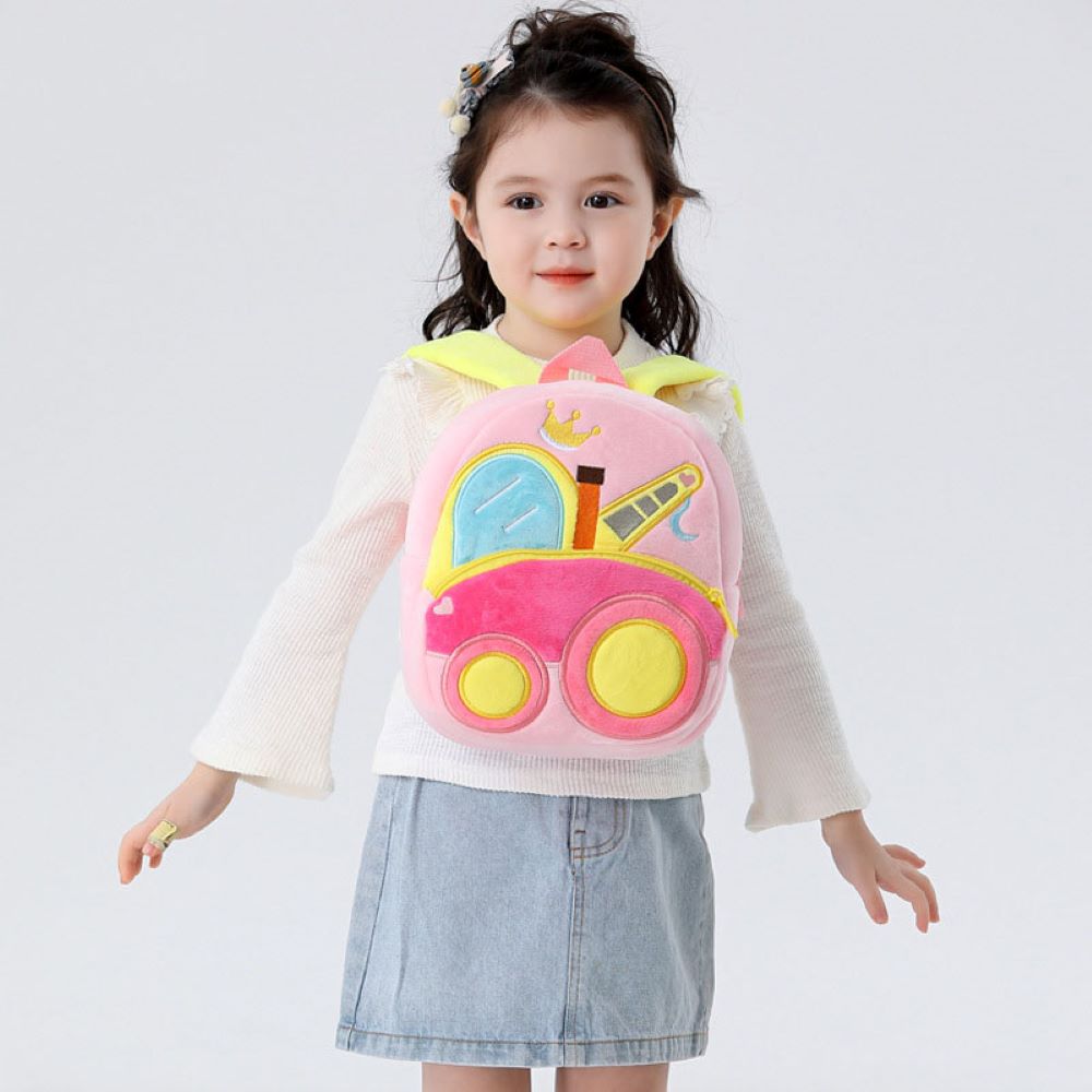 Shop Gail-Kids Cute Engineering Car Backpack