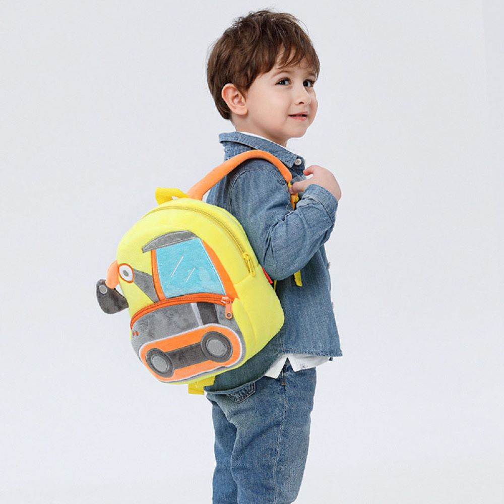 Shop Gail-Kids Cute Engineering Car Backpack