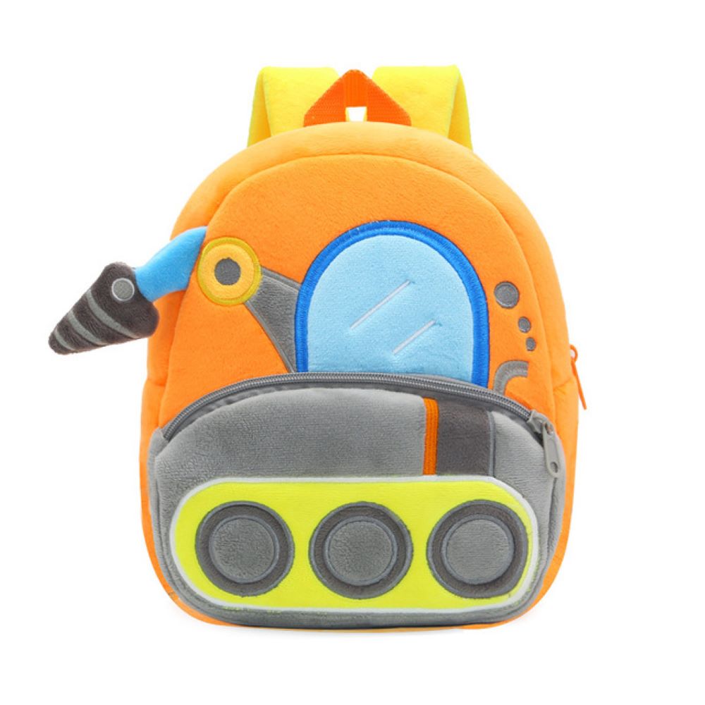 Shop Gail-Kids Cute Engineering Car Backpack