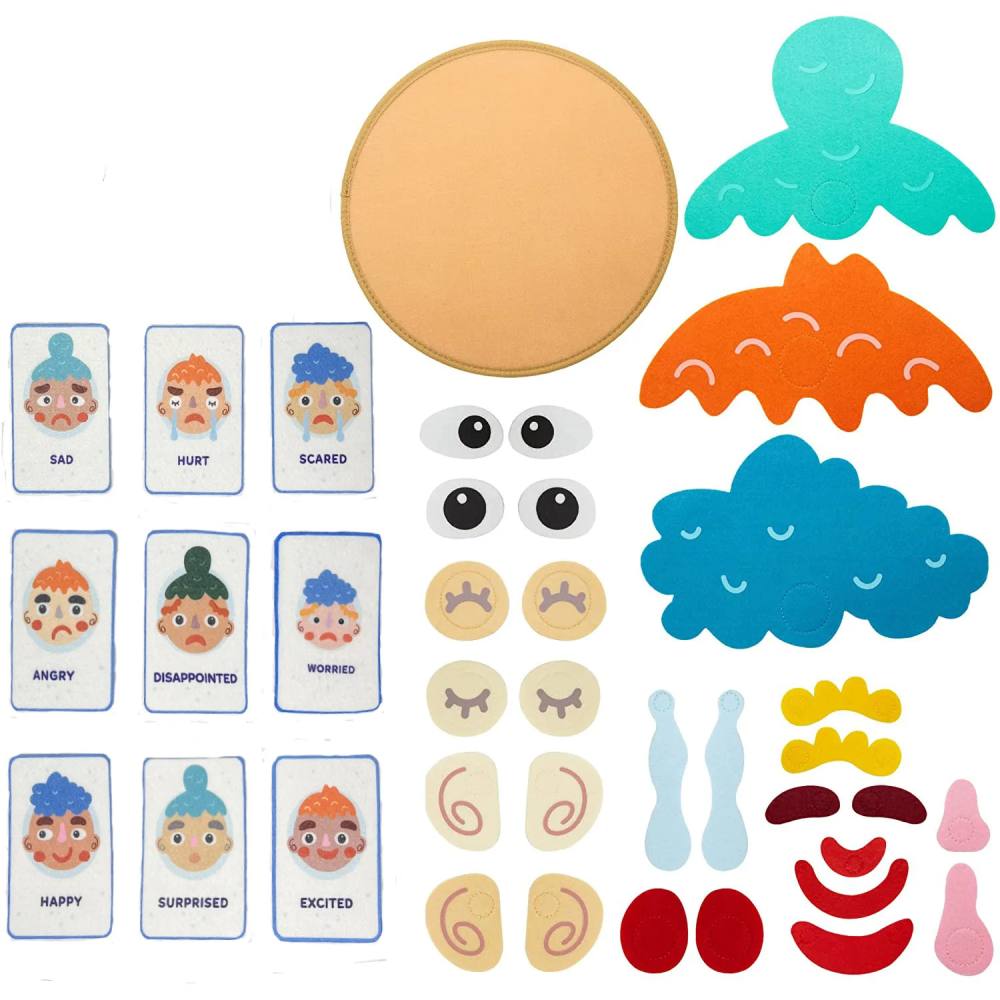 Shop Gail-Kids Montessori Facial Expression-Educational Toy