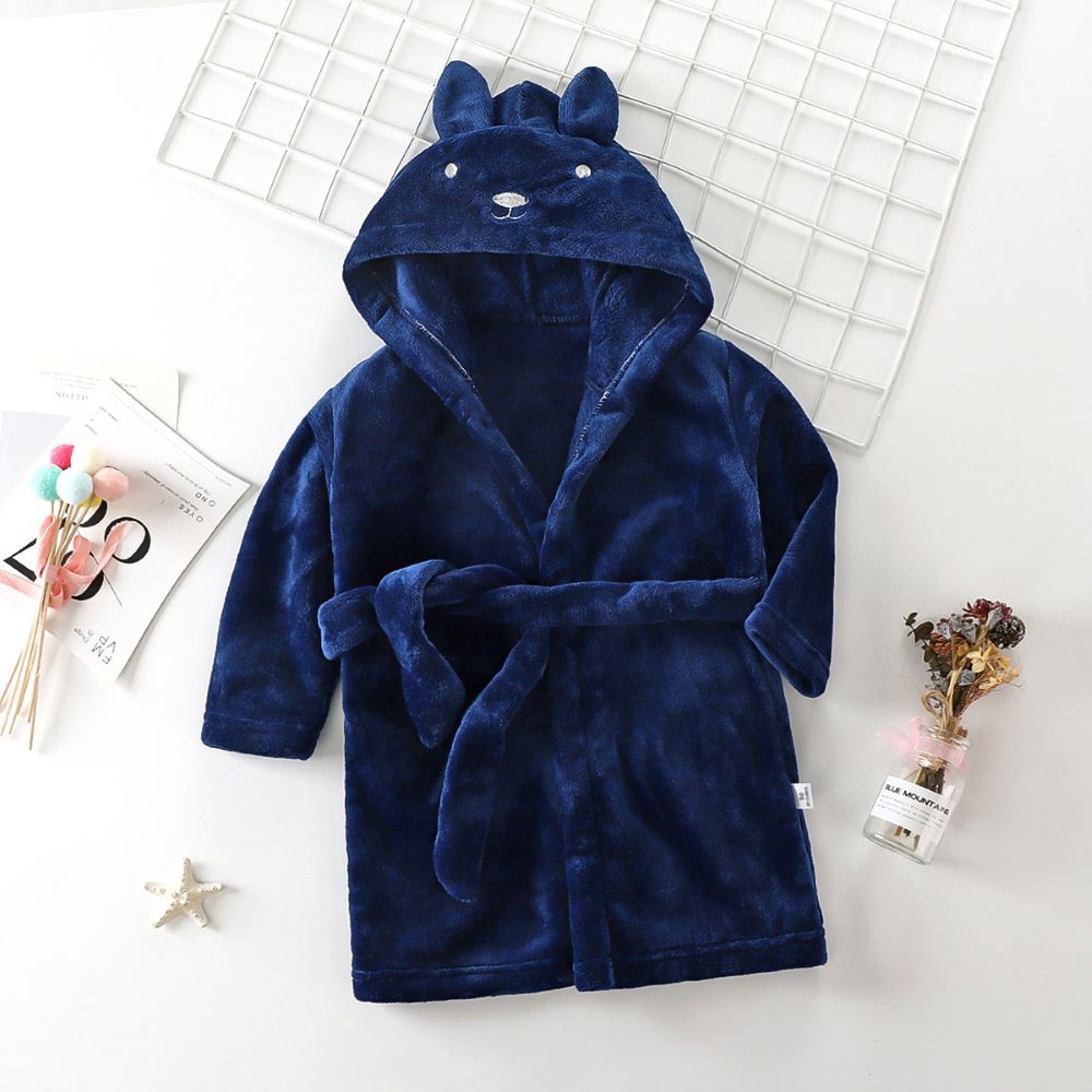 Shop Gail-Kids Rabbit Hooded Bathrobe