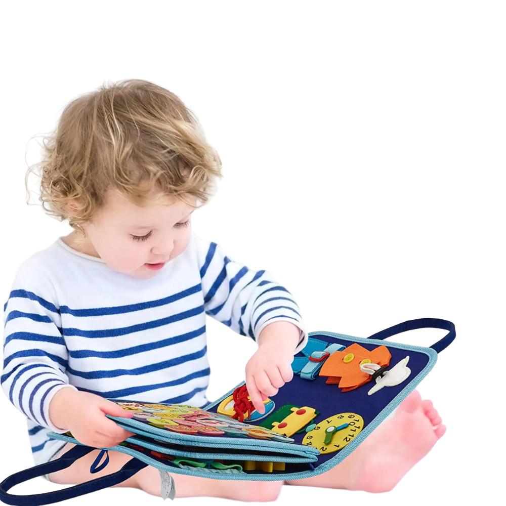 Shop Gail-Montessori Toddler Busy Board Educational Activity