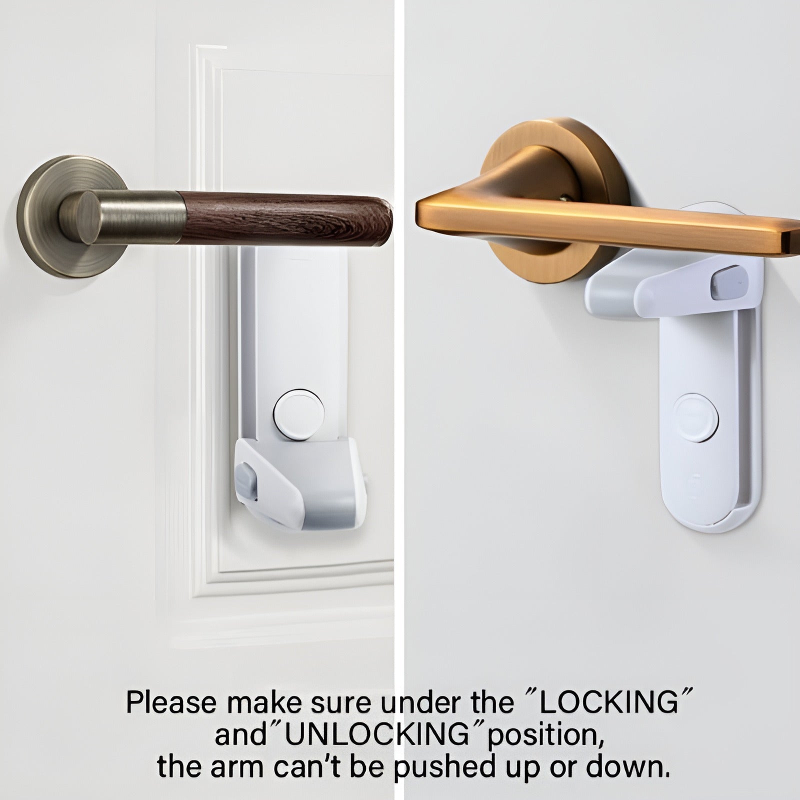 Shop Gail-Pack Door Lever Lock for Childproof