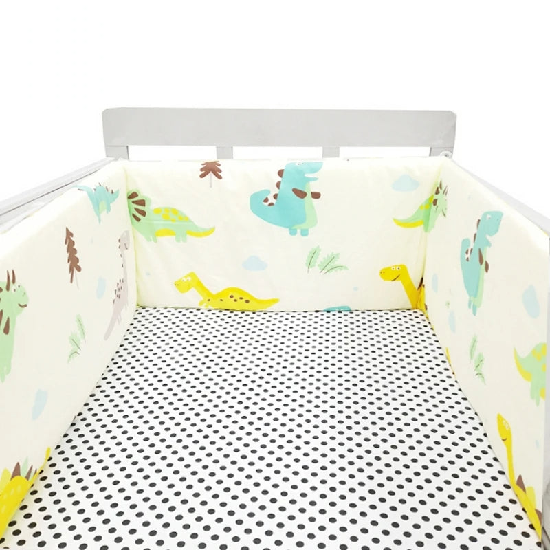 Shop Gail-Printed Cotton Baby Cot Bumper for Bed Protection Accessories