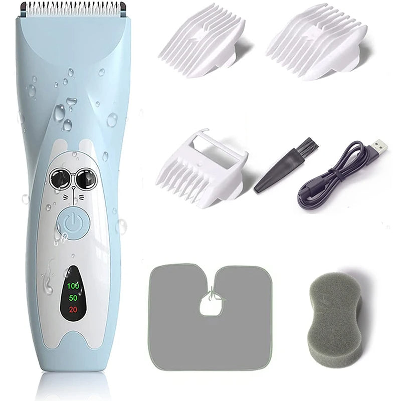 Shop Gail-Rechargeable Baby Silent Hair Clipper