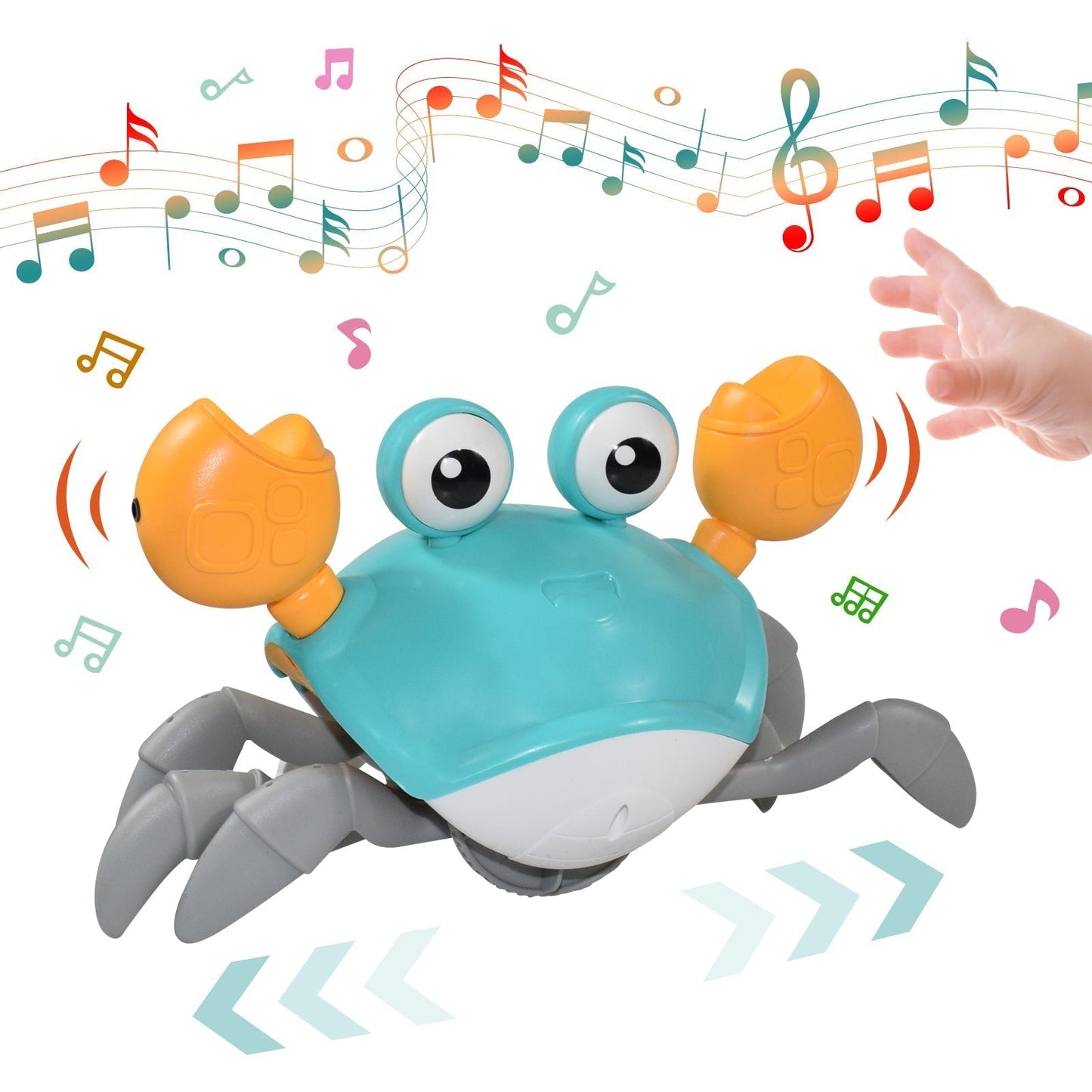 Shop Gail-Sensing Crawling Crab Toy with Music Sounds