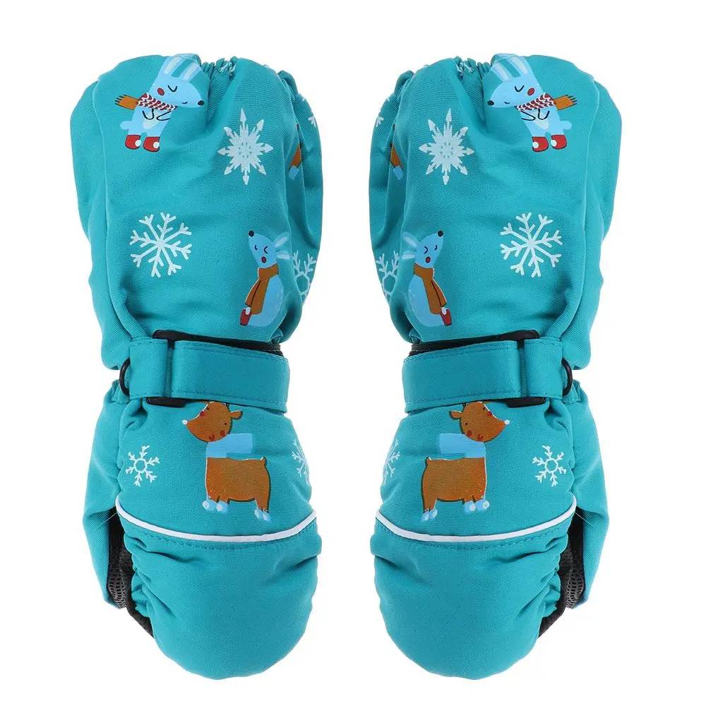 Shop Gail-Waterproof Winter Rabbit Kids Gloves