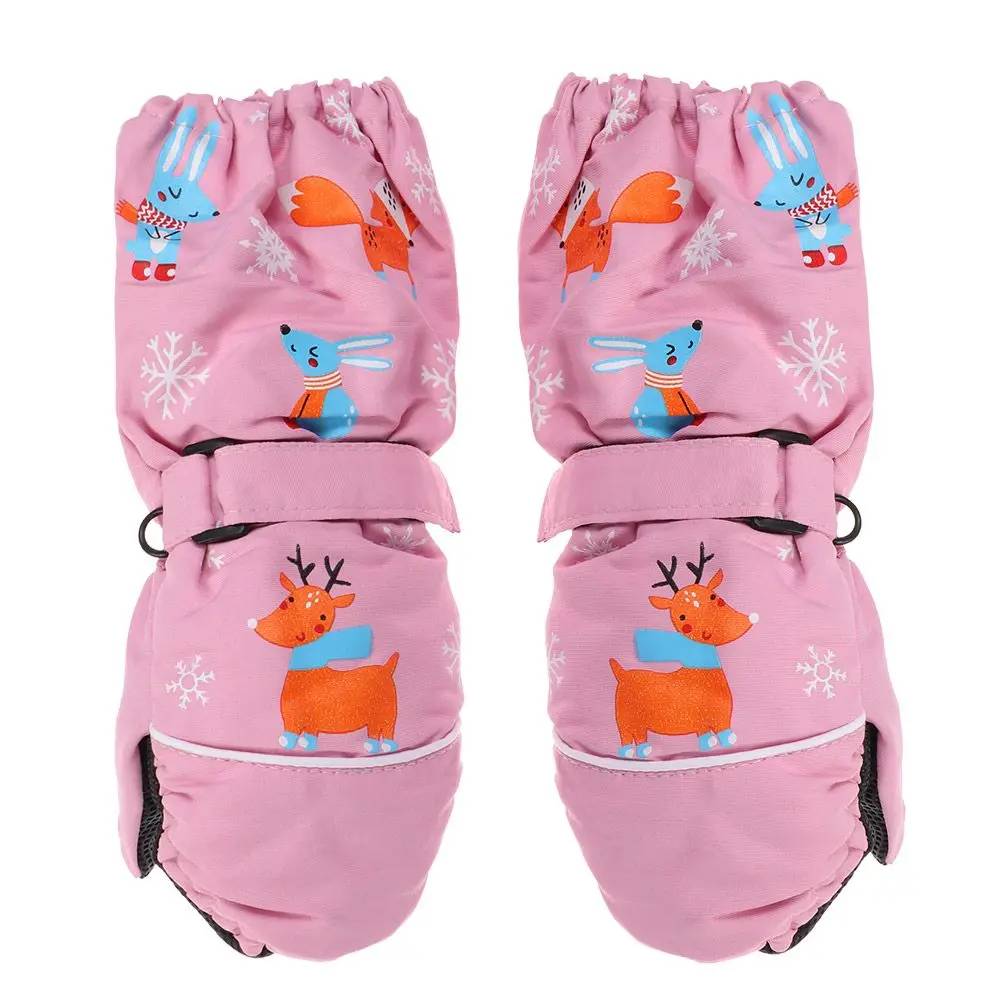 Shop Gail-Waterproof Winter Rabbit Kids Gloves